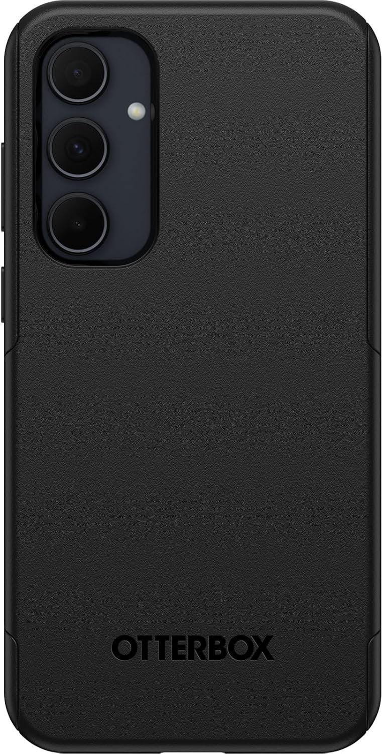 OtterBox Samsung Galaxy A35 Commuter Series Lite Case - Black, Slim & Tough, Pocket-Friendly, with Open Access to Ports and Speakers (no Port Covers), - Image 2